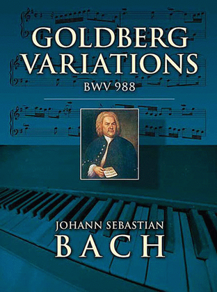 Book cover for Bach Goldberg Variations Piano