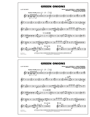 Green Onions - 1st Bb Trumpet