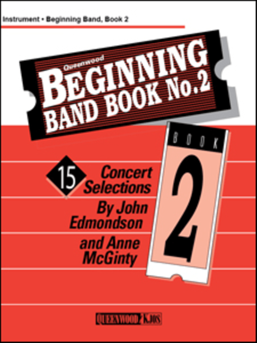 Beginning Band Book No. 2 - Baritone Saxophone Concert Band scores gallery preview page 1