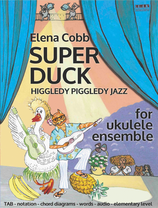 Book cover for Higgledy Piggledy Jazz: Super Duck