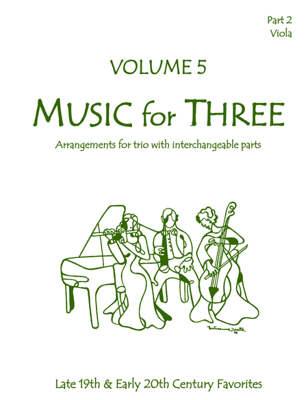 Music for Three, Volume 5 - Part 2 Viola 50522
