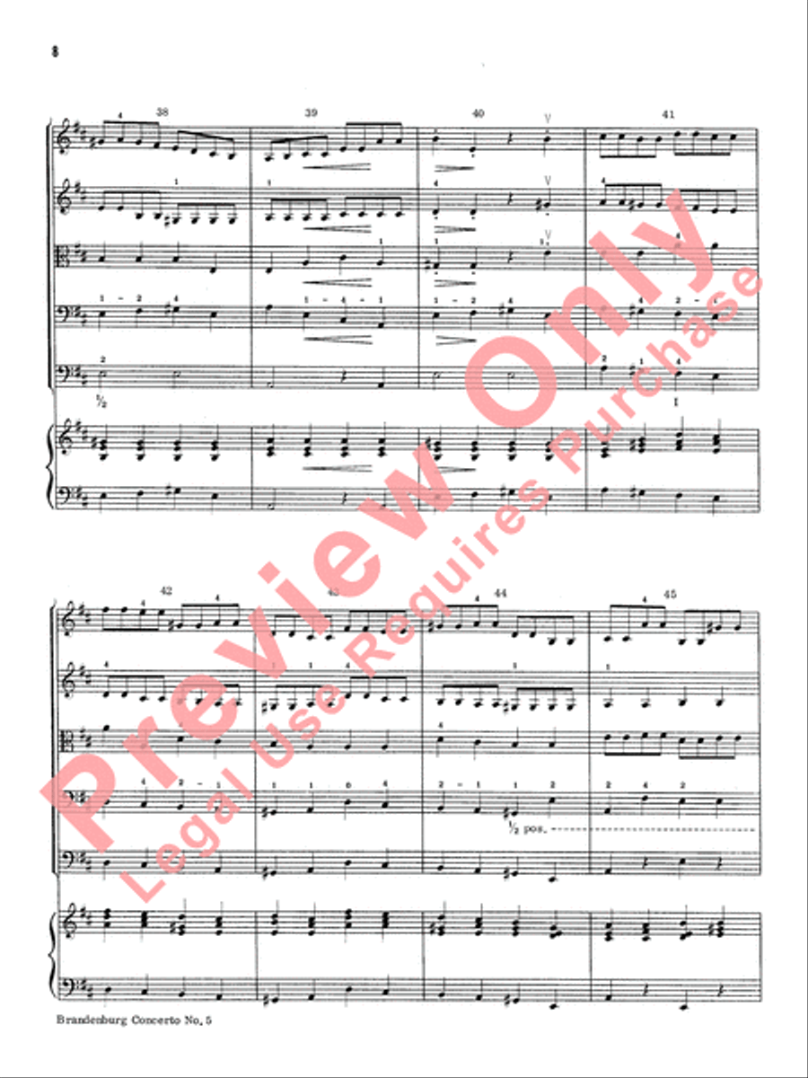 Brandenburg Concerto No. 5
