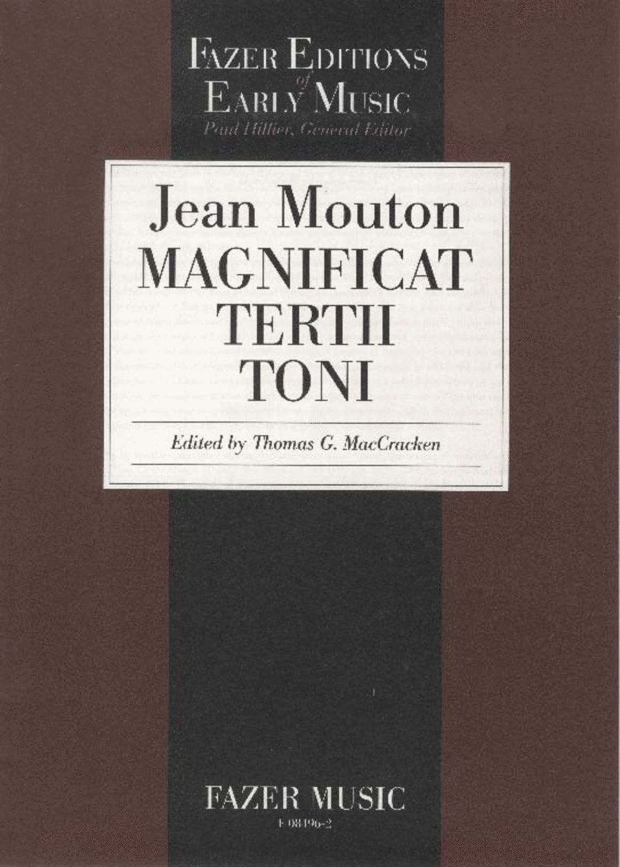 Magnificat tertii toni Mixed Choir scores gallery preview page 1