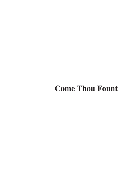 Come Thou Fount image number null