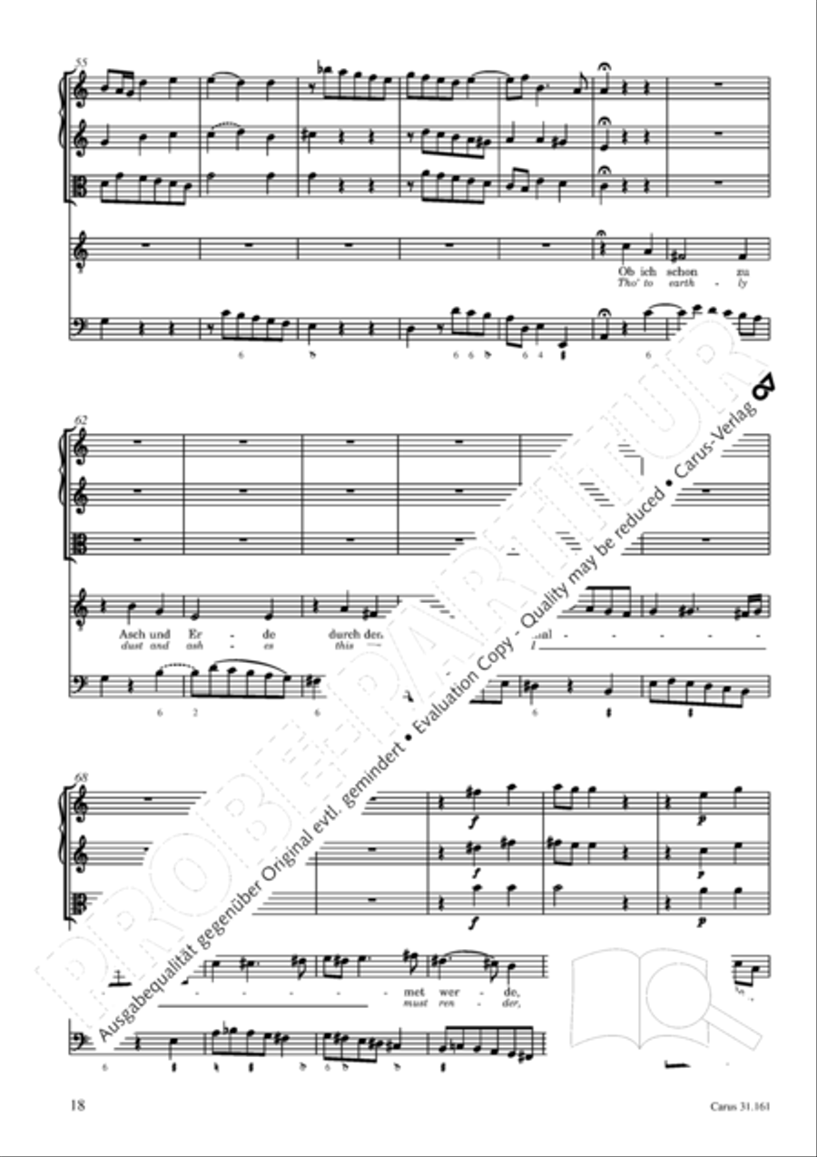 Komm, du susse Todesstunde 4-Part scores gallery preview page 18
