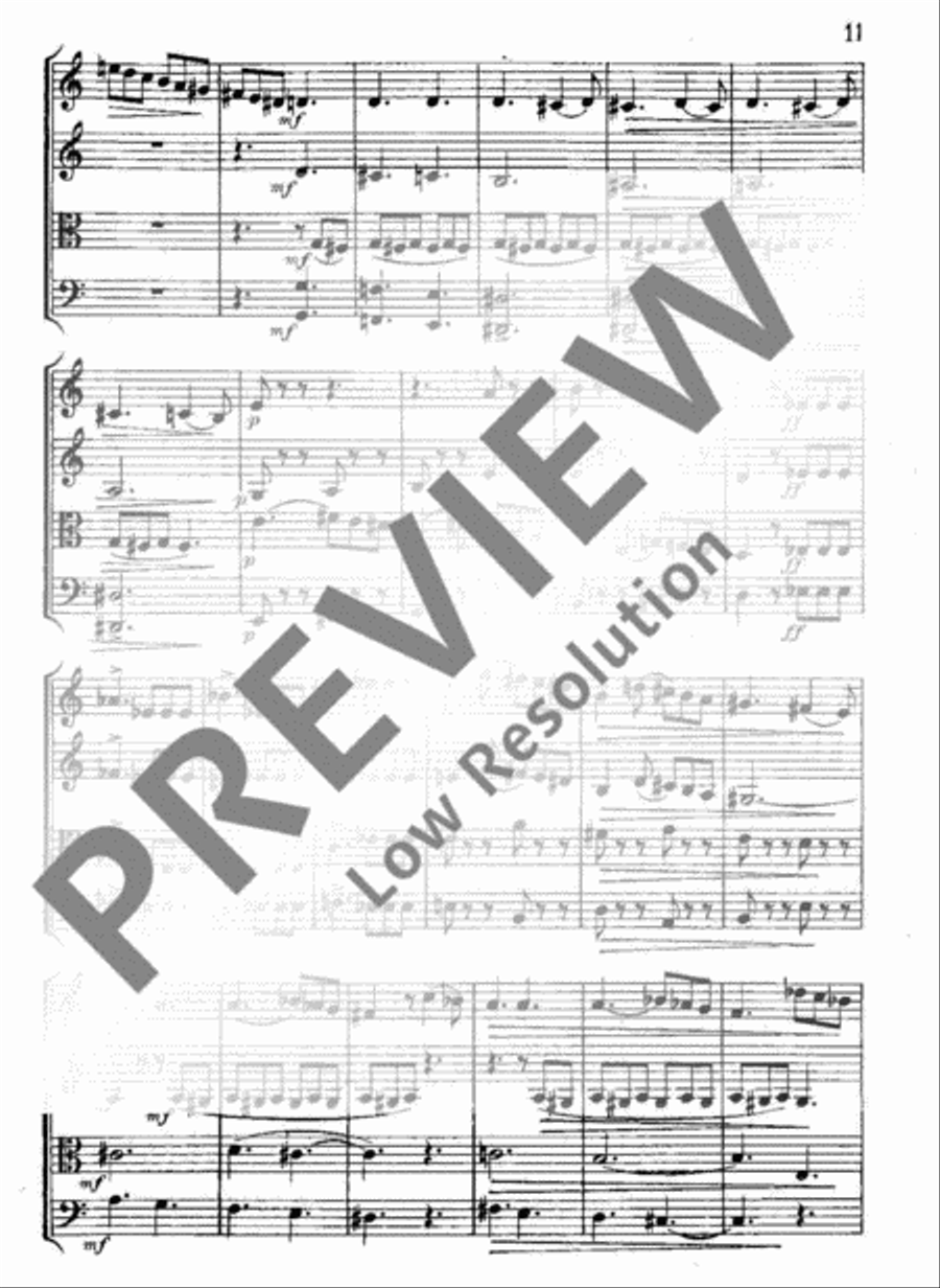 Eight Pieces Cello scores gallery preview page 12