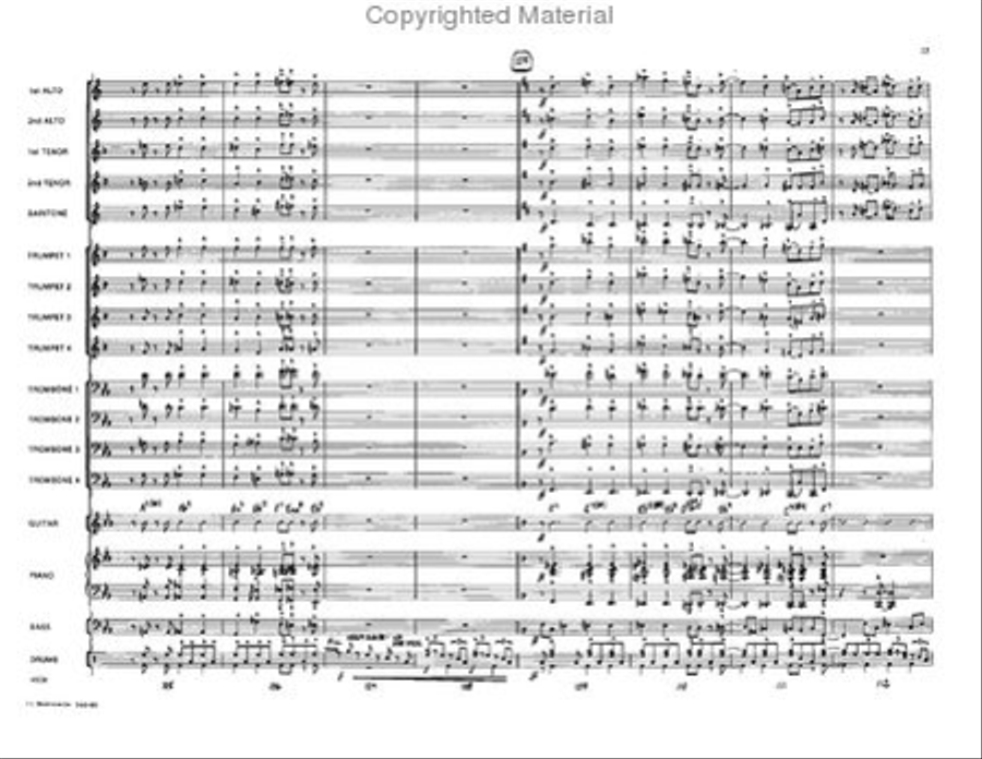 External Combustion Jazz Ensemble scores gallery preview page 16