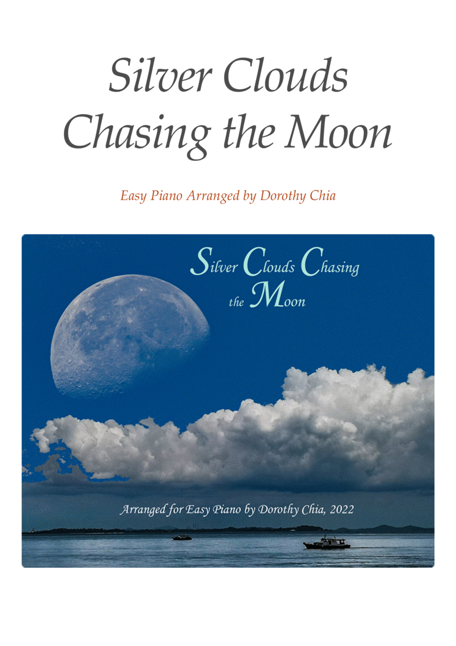 Silver Clouds Chasing The Moon Piano Solo scores gallery preview page 1