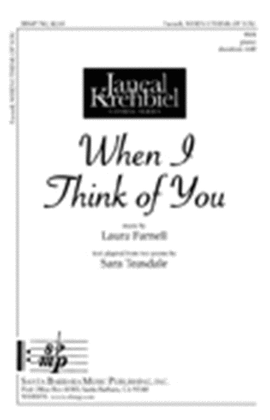 Book cover for When I Think of You - SSA Octavo