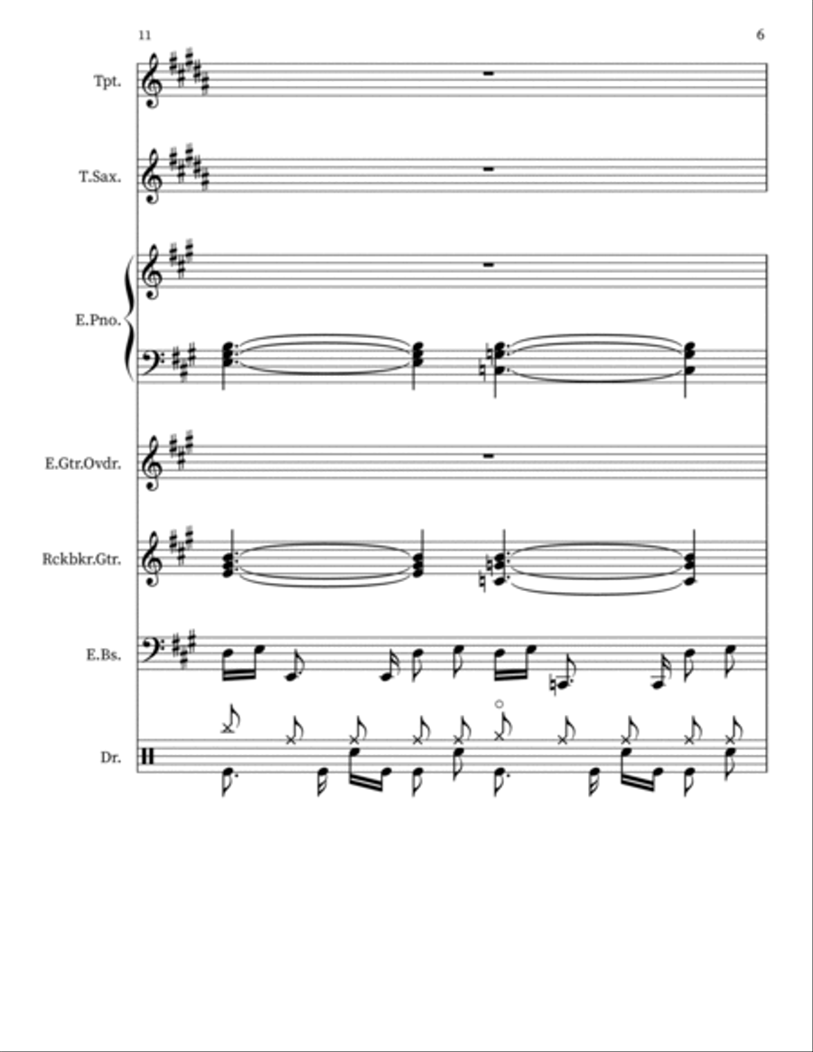 Revival Revival Jazz Ensemble scores gallery preview page 6