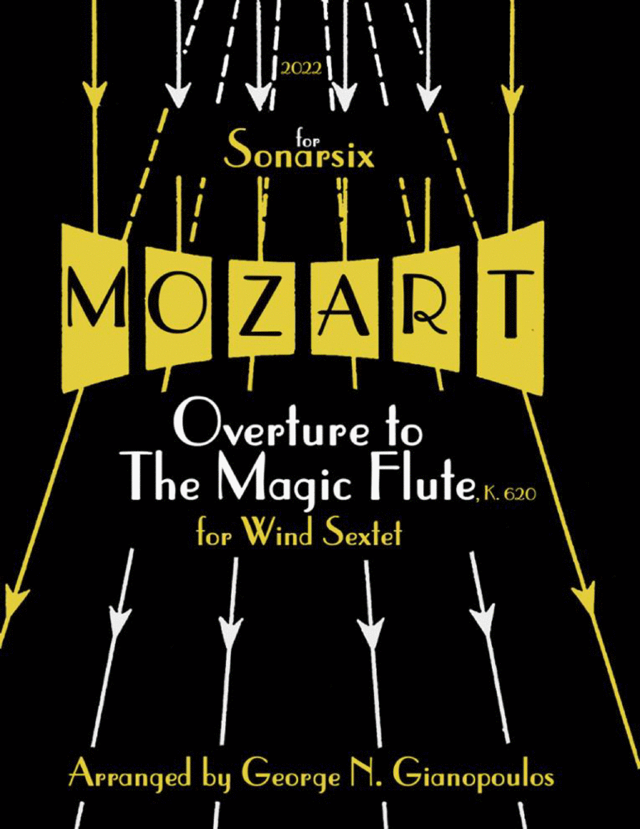 Overture to The Magic Flute (Die Zauberflöte), K. 620 Small Ensemble scores gallery preview page 1
