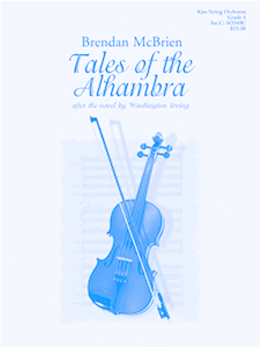 Tales of the Alhambra - Score String Orchestra scores gallery preview page 1