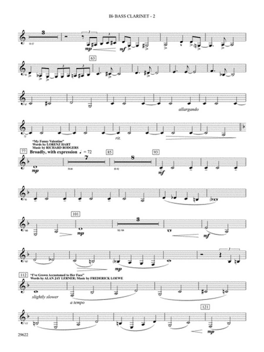 Salute to Broadway: B-flat Bass Clarinet