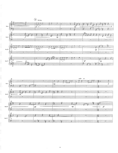 Agape for Marimba Quartet image number null