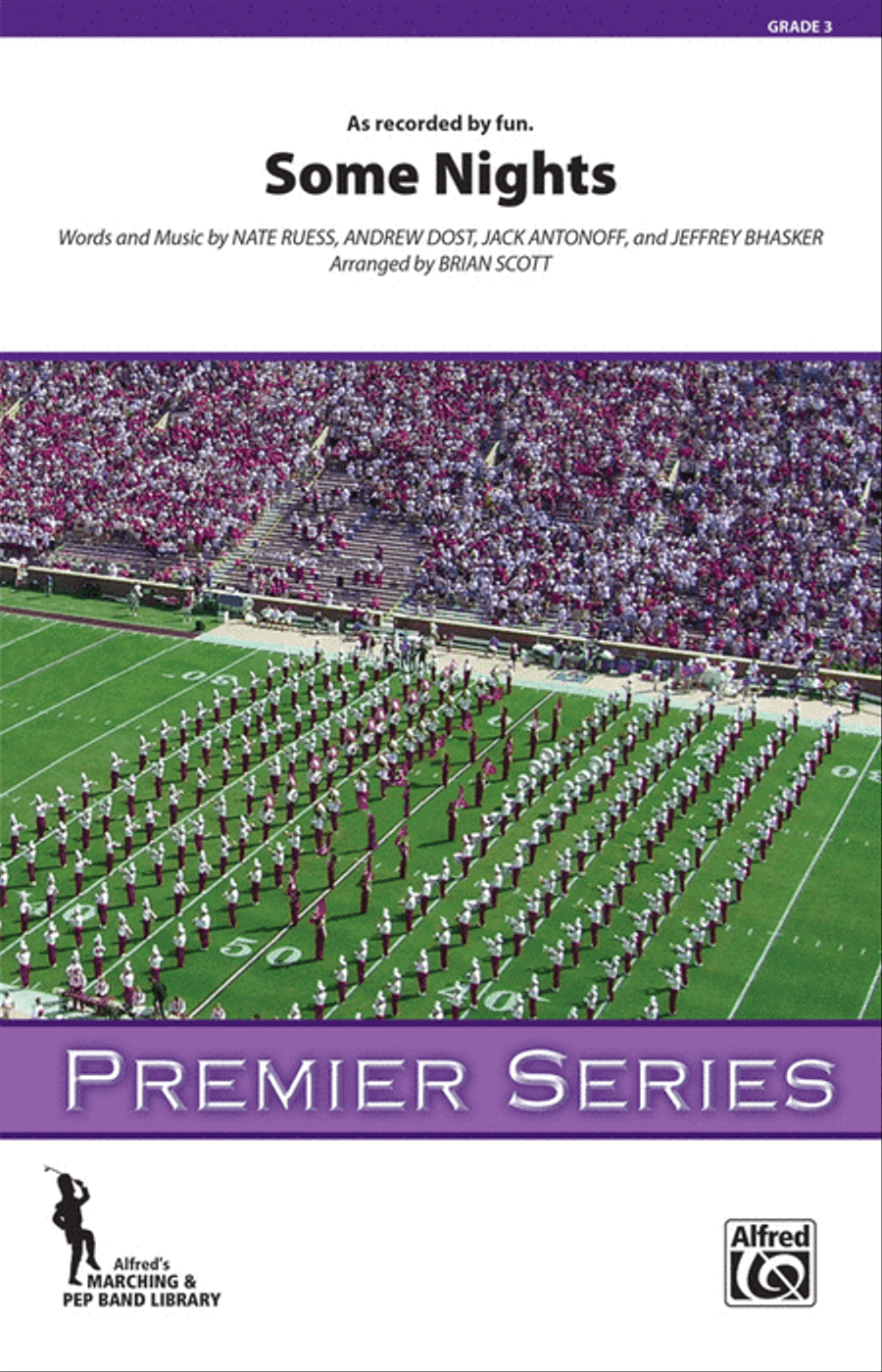 Some Nights Marching Band scores gallery preview page 1