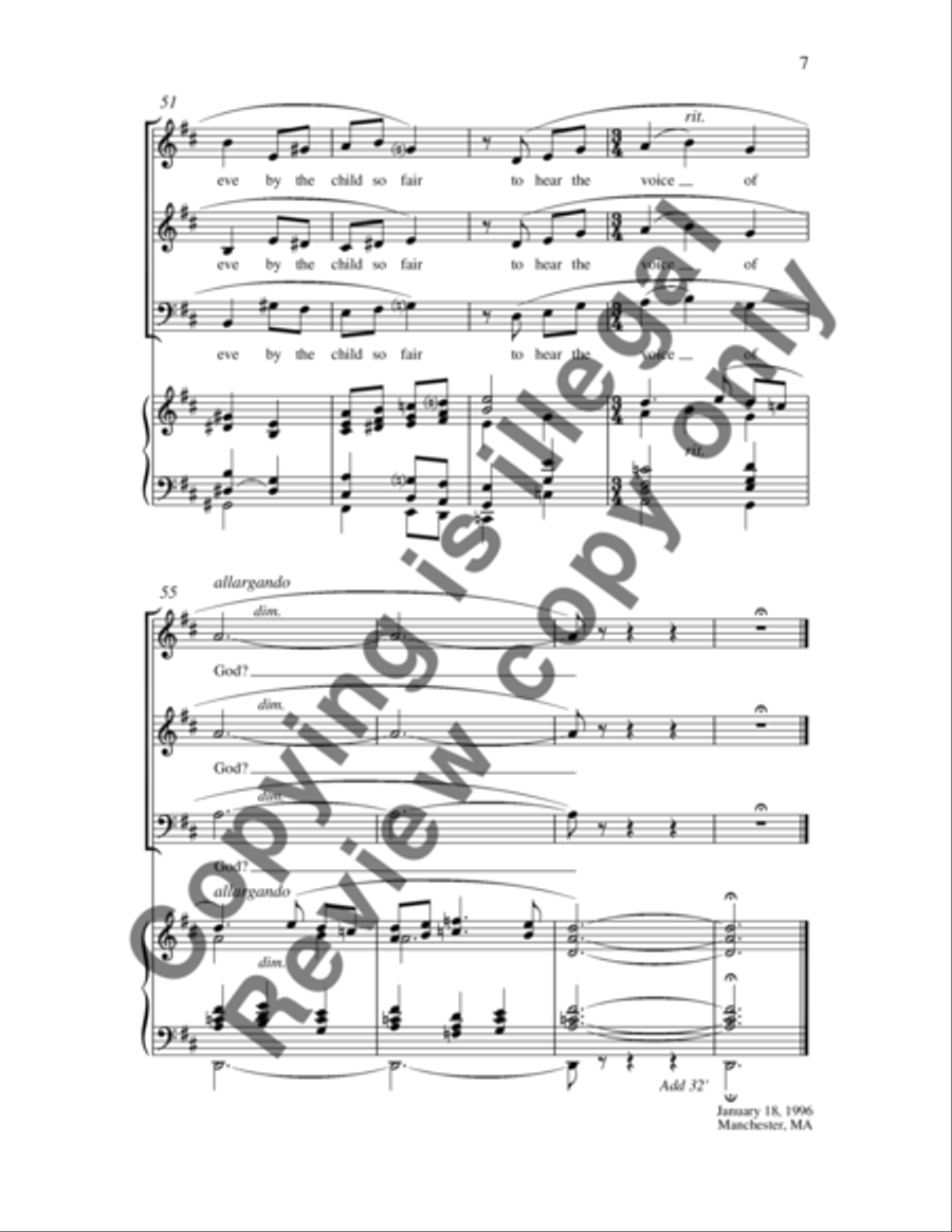 Christmas Eve 3-Part scores gallery preview page 8