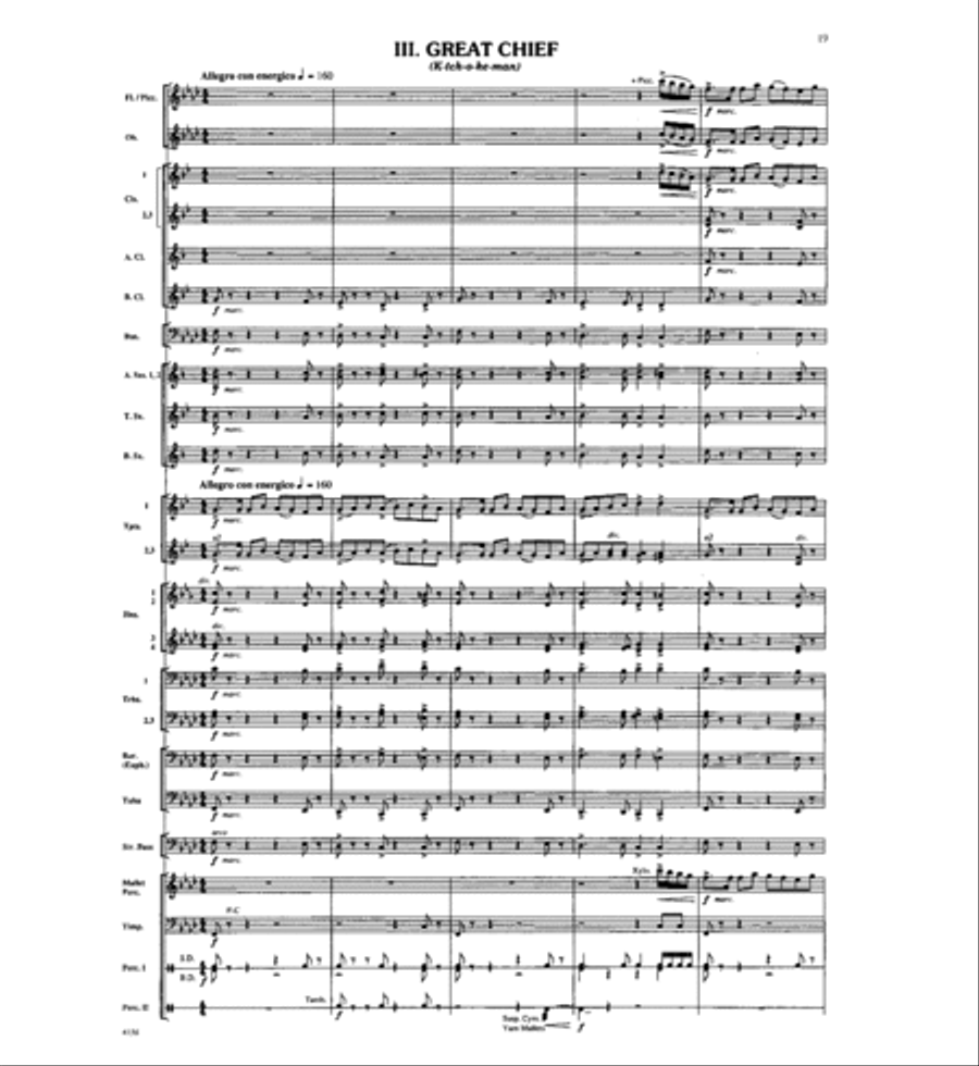 Where the River Flows Where the River Flows Concert Band scores gallery preview page 18