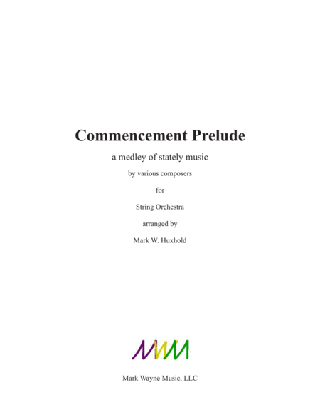 Commencement Prelude image number null