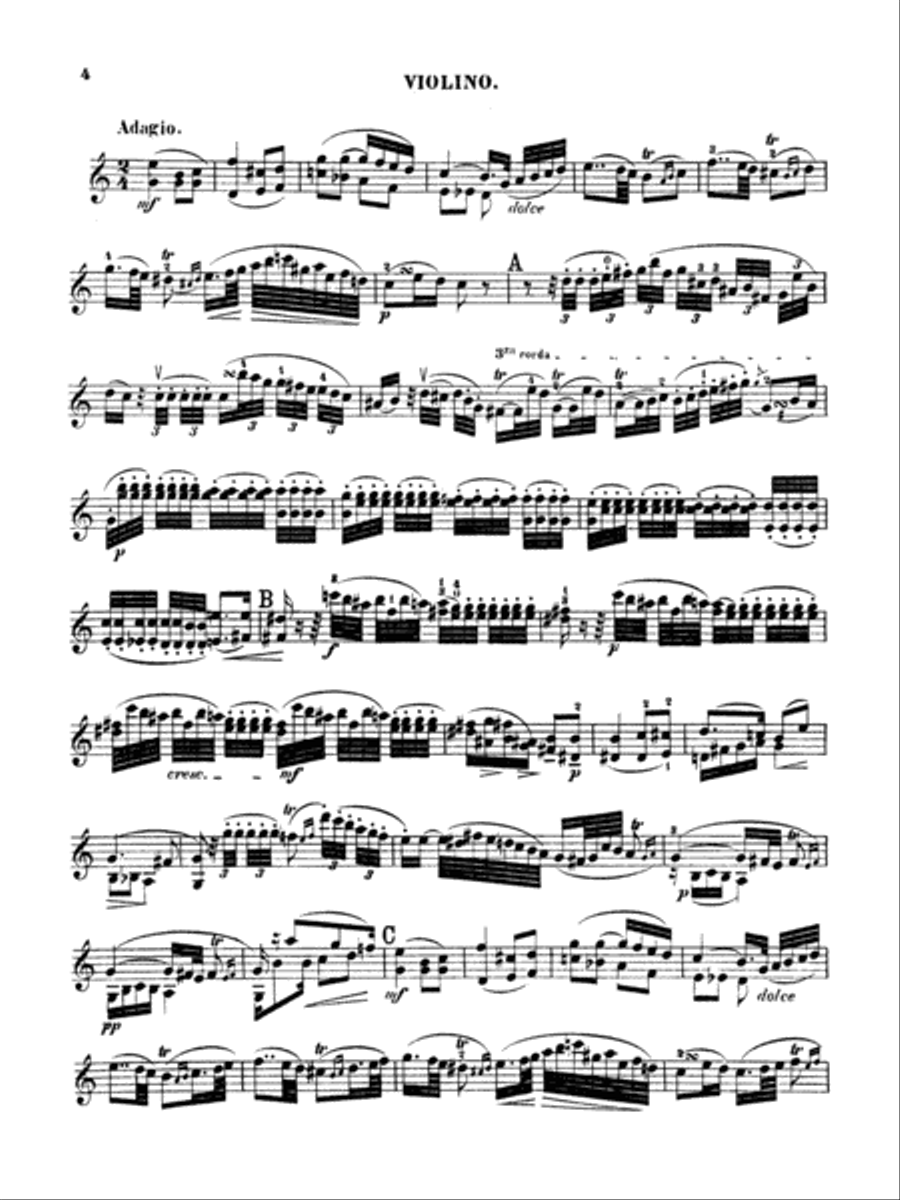 Spohr: Duet, Op. 13 String Duet scores gallery preview page 4