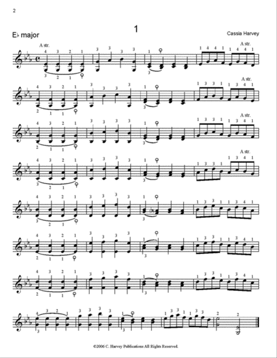 Double Stop Musings for the Cello, Book Two Cello scores gallery preview page 2