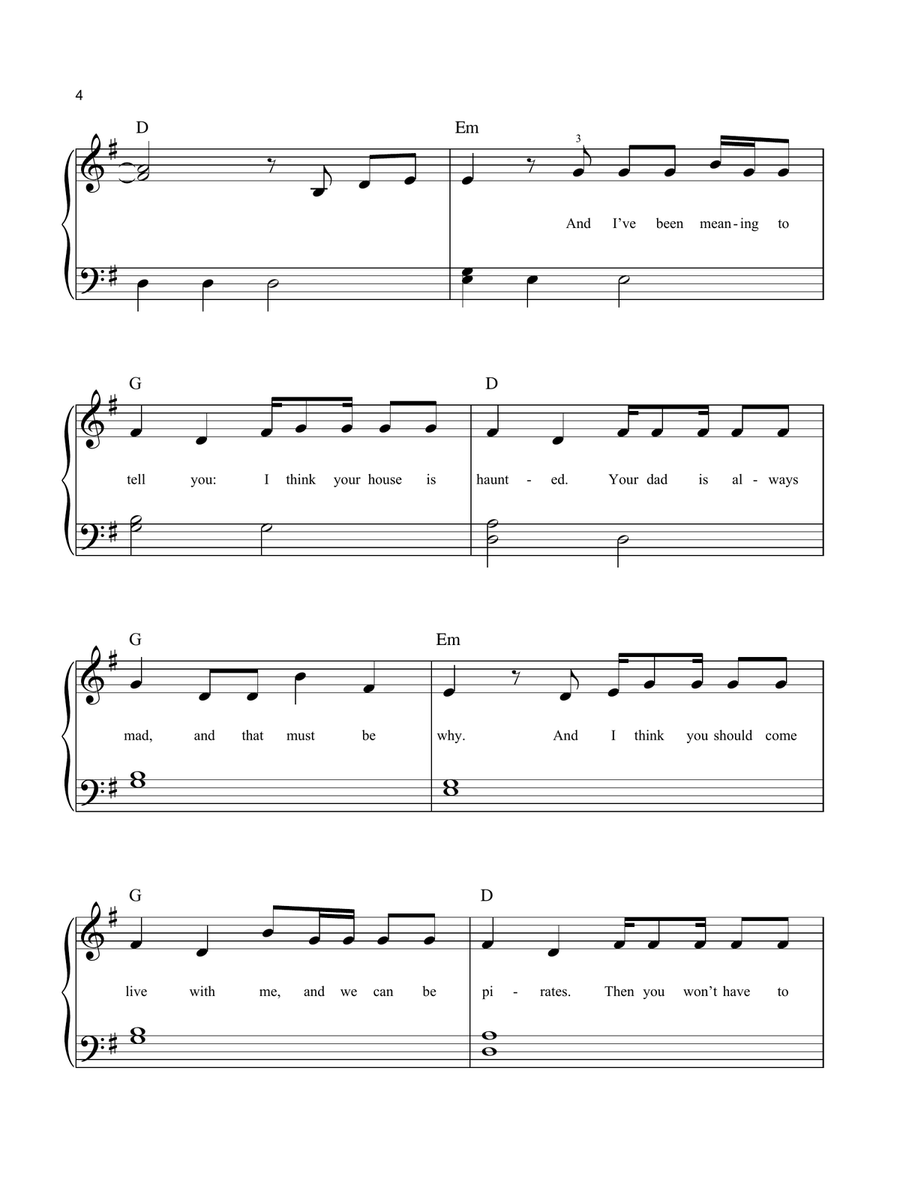 seven Easy Piano scores gallery preview page 4