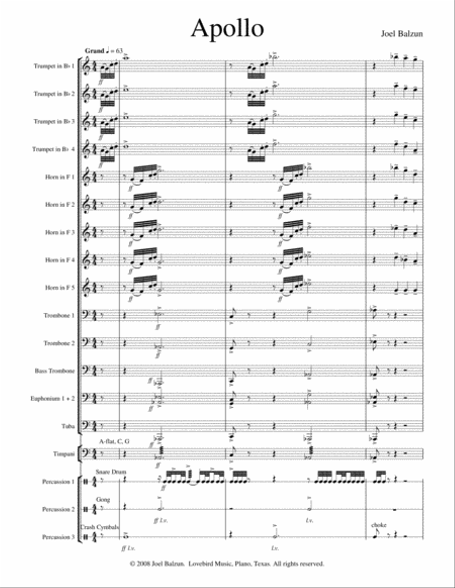 Apollo Apollo Brass Ensemble scores gallery preview page 2