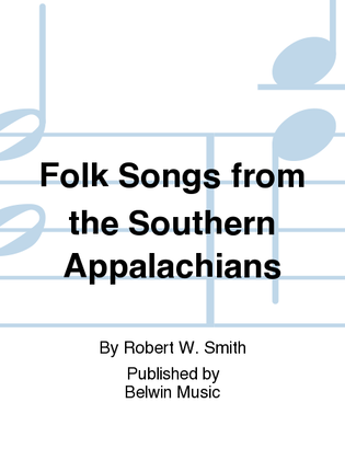 Book cover for Folk Songs from the Southern Appalachians