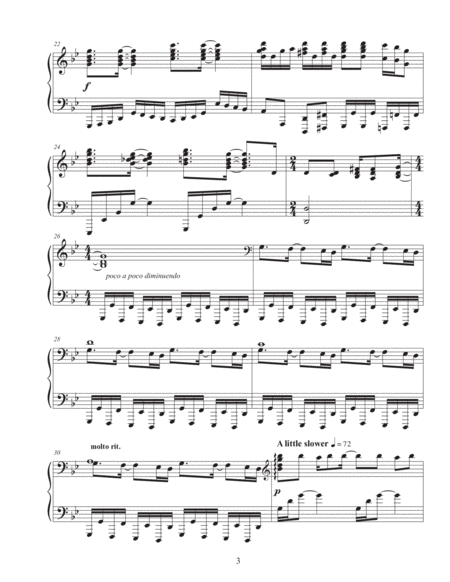 Let My People Go / Go Down, Moses (advanced piano arrangement) image number null