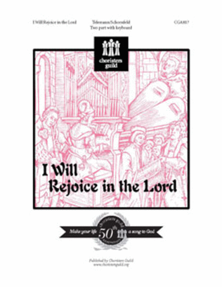 Book cover for I Will Rejoice in the Lord