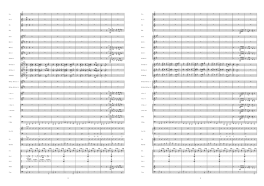 Tribute To Glenn Miller Concert Band scores gallery preview page 3