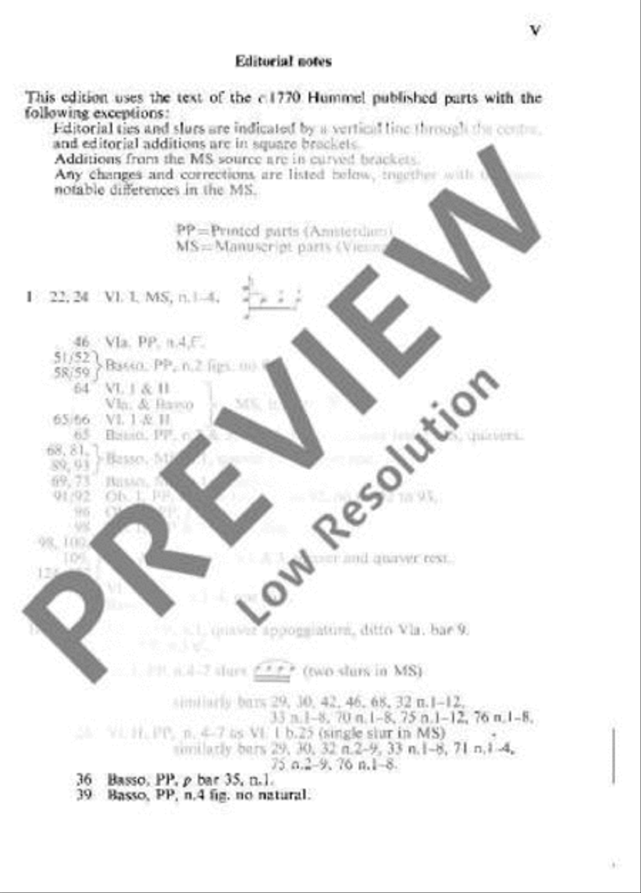 Symphony G minor Orchestra scores gallery preview page 6