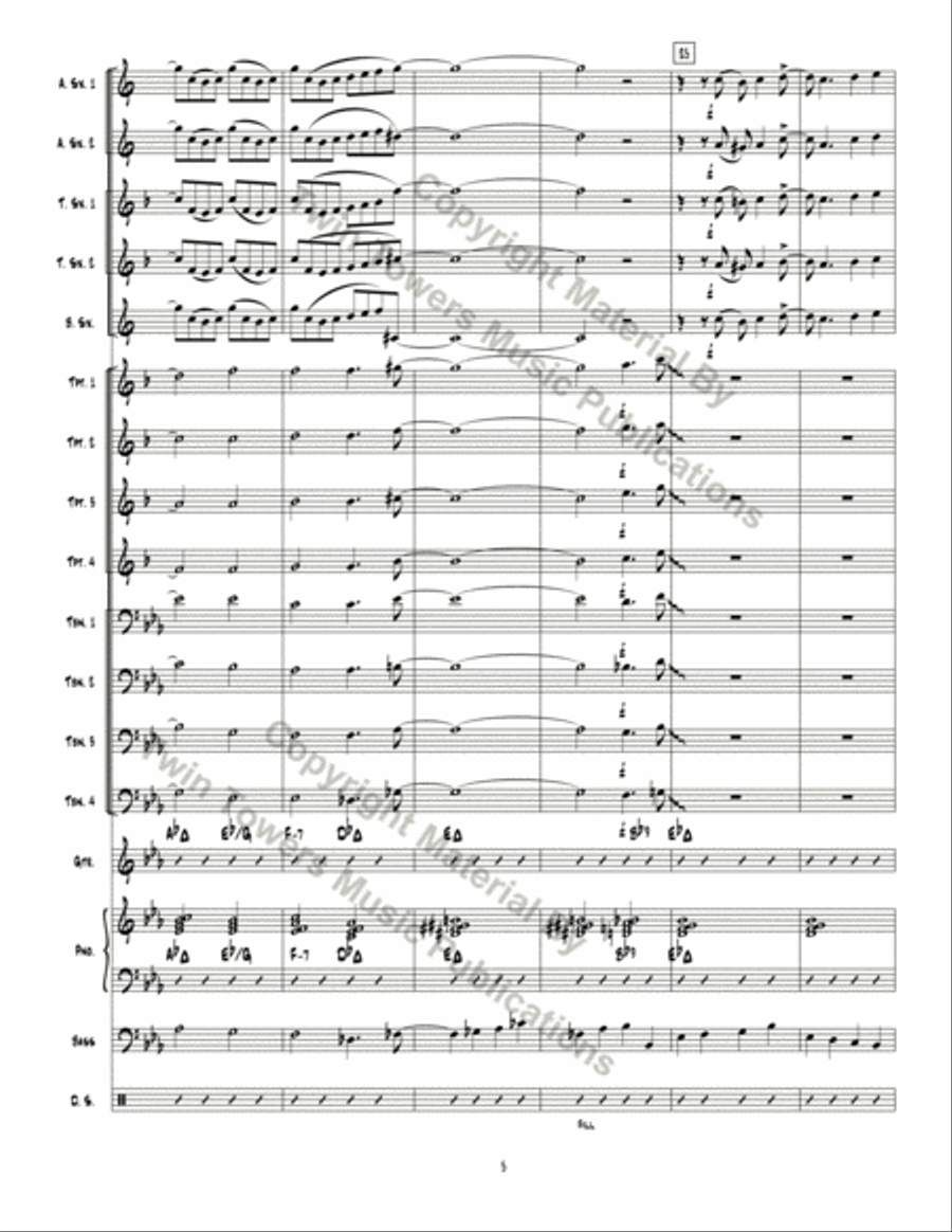 Listen Up Listen Up Jazz Ensemble scores gallery preview page 6
