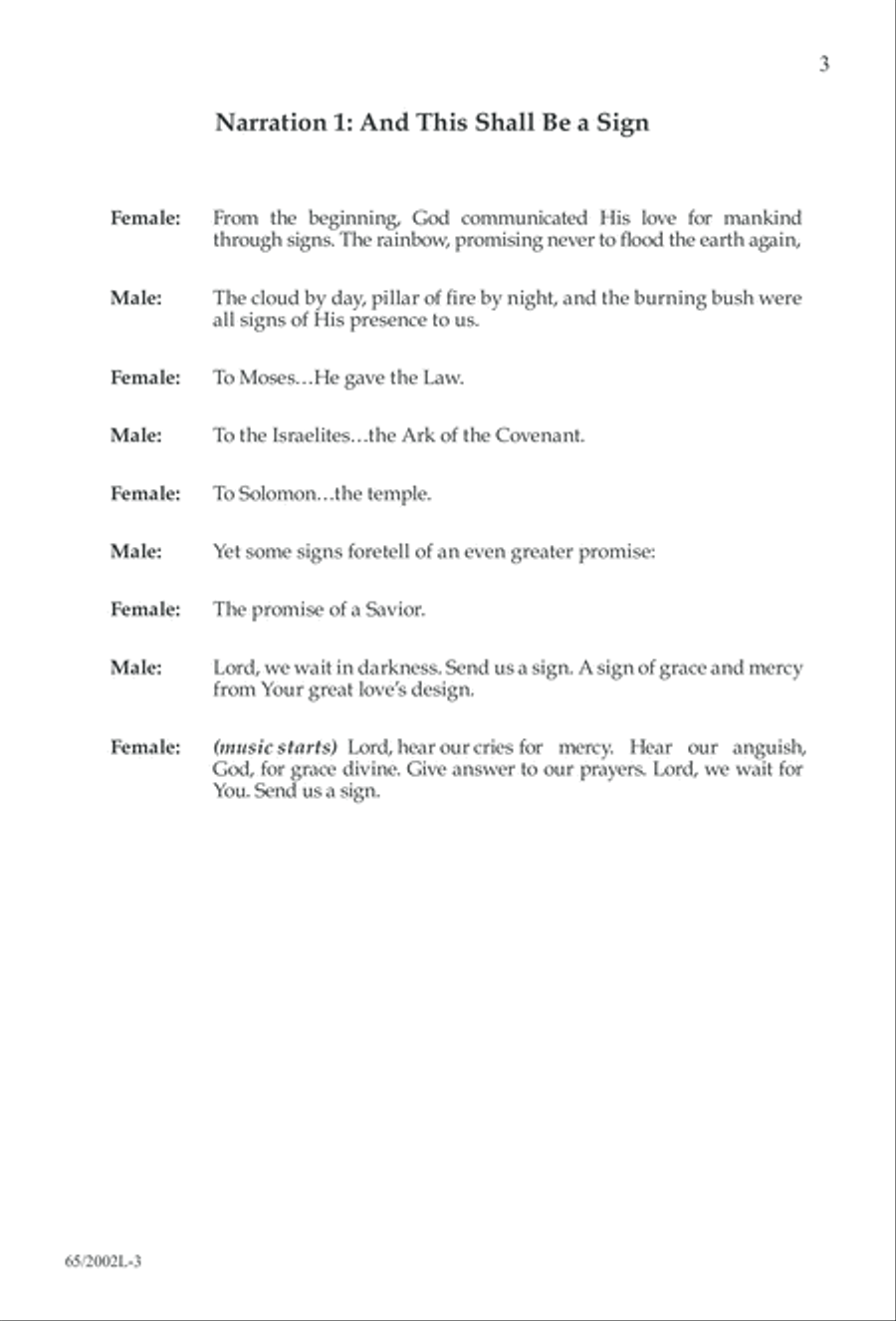 And This Shall Be a Sign And This Shall Be a Sign 4-Part scores gallery preview page 4