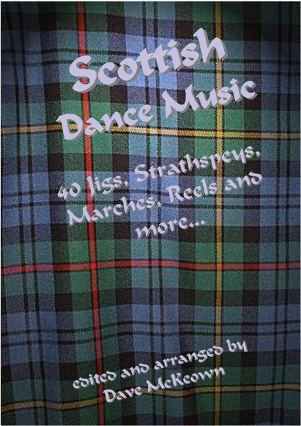 Traditional Scottish Dance Music for Mandolin GDAE Tab; 40 Jigs, Marches, Strathspeys and more... image number null