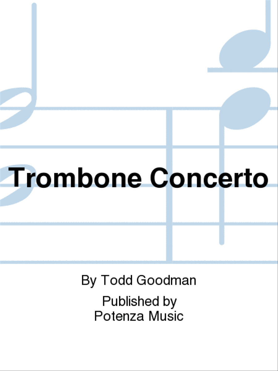 Trombone Concerto Piano Accompaniment scores gallery preview page 1