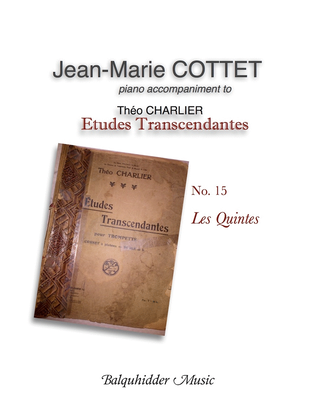 Book cover for Charlier Etude No. 15