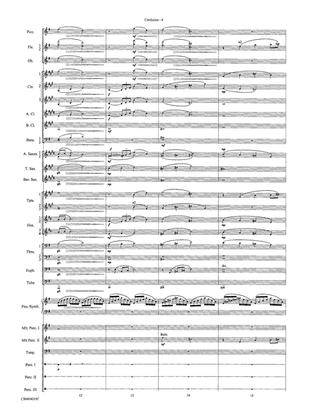 The Polar Express, Concert Suite from: Score