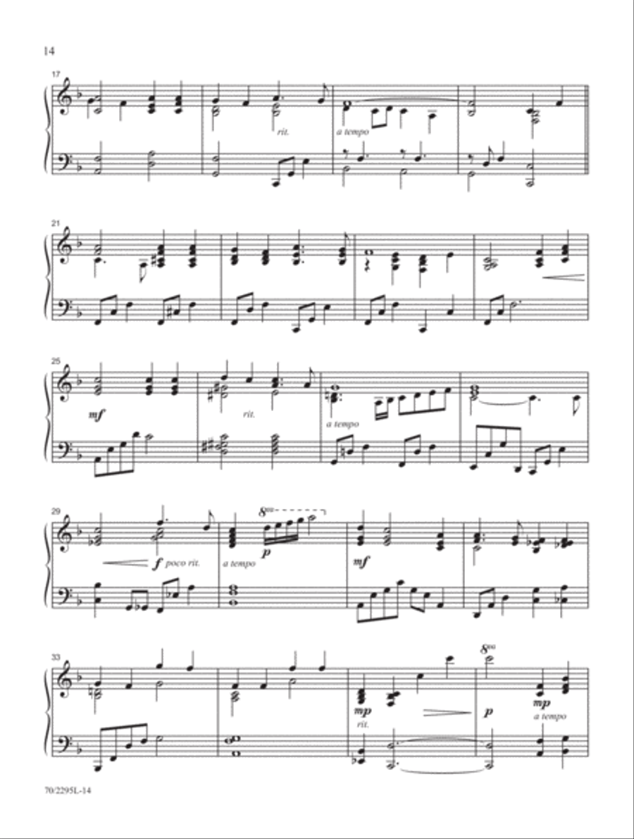 Mark Hayes: Spirituals for the Intermediate Pianist Piano Solo scores gallery preview page 7