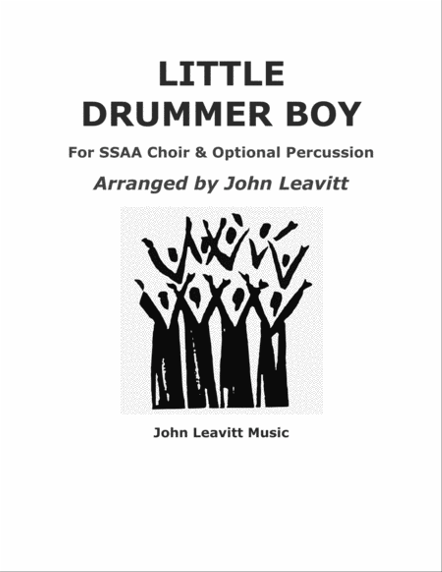 The Little Drummer Boy The Little Drummer Boy SSAA scores gallery preview page 1