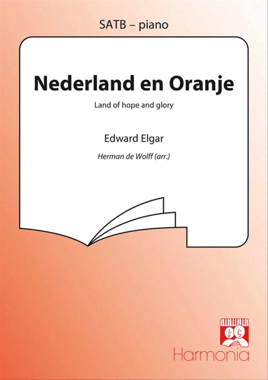 Nederland en Oranje / Land of hope and glory TTBB scores gallery preview page 1