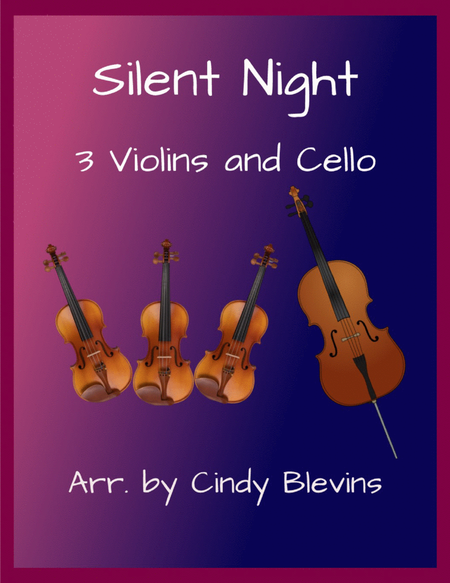 Silent Night, for Three Violins and Cello image number null