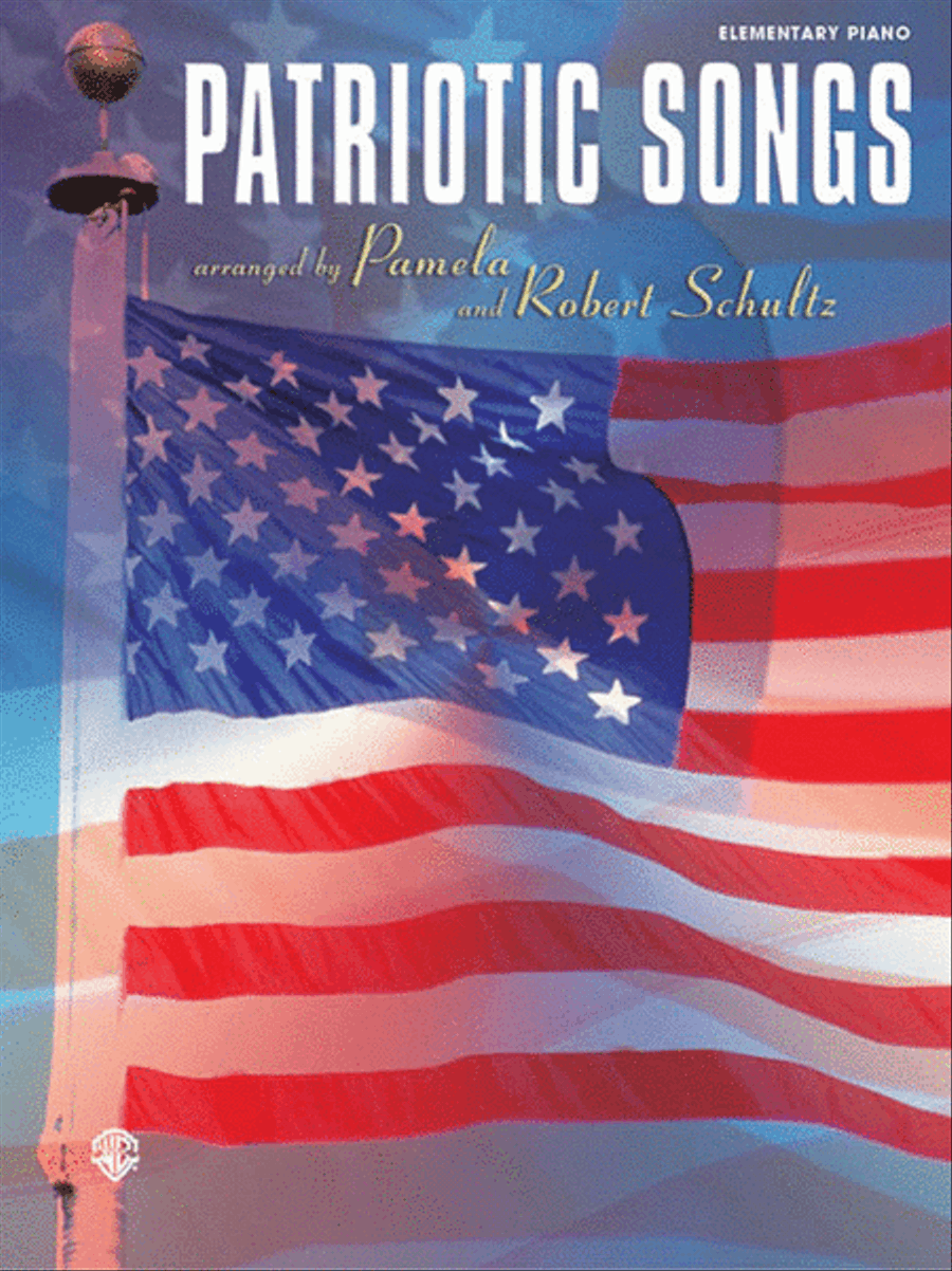 Patriotic Songs Easy Piano scores gallery preview page 1