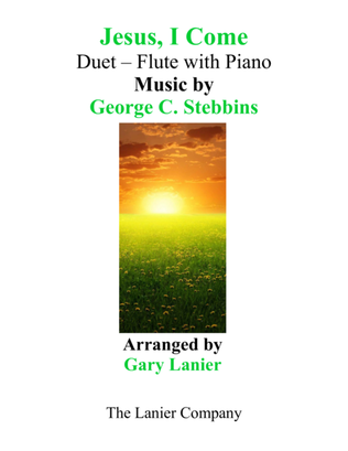 Book cover for JESUS, I COME (Duet – Flute & Piano with Parts)