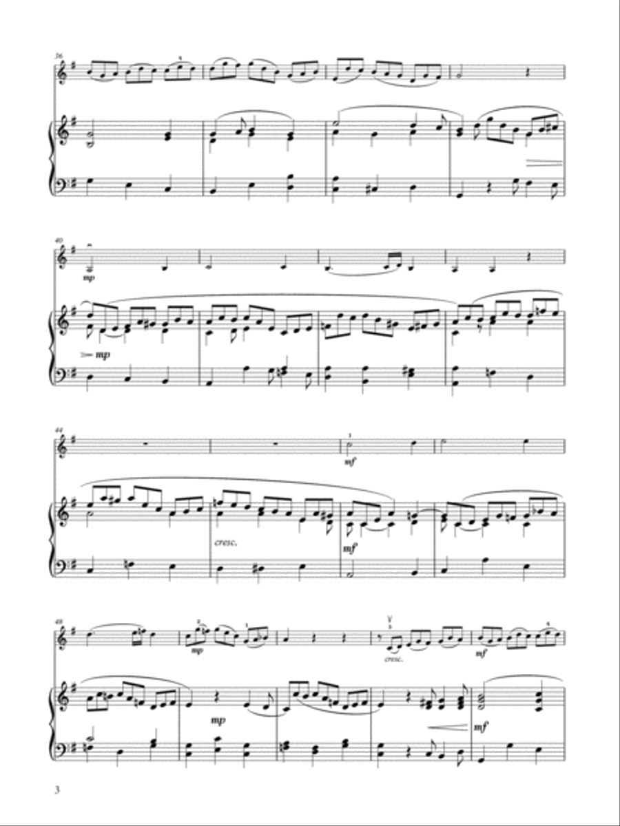Jesu, Joy of Man's desiring BWV 147 Violin Solo scores gallery preview page 3