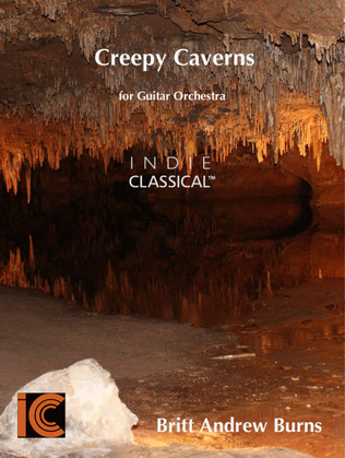 Creepy Caverns for Guitar Orchestra