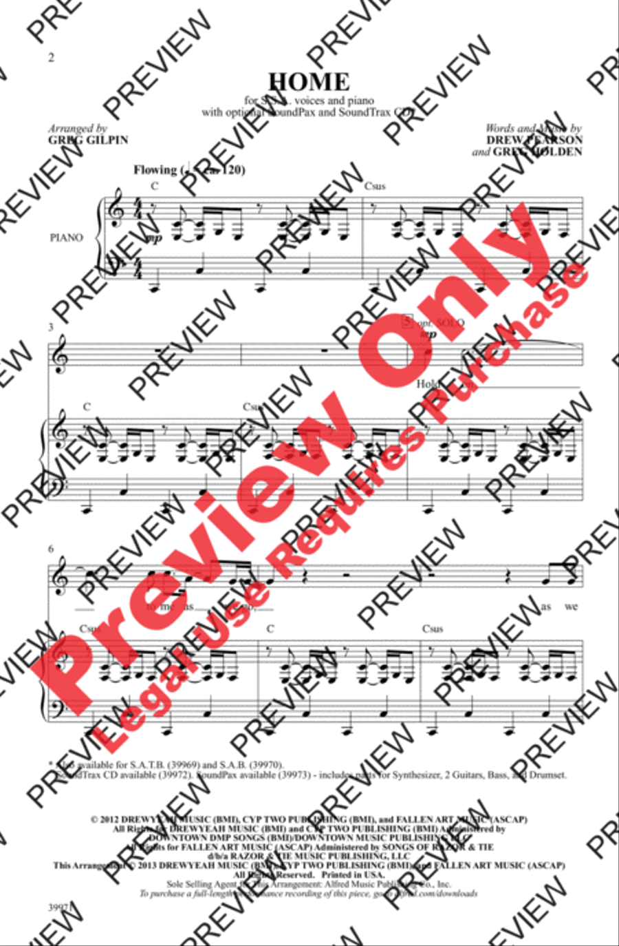 Home Home Women's Choir scores gallery preview page 2