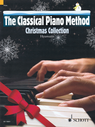Book cover for The Classical Piano Method - Christmas Collection