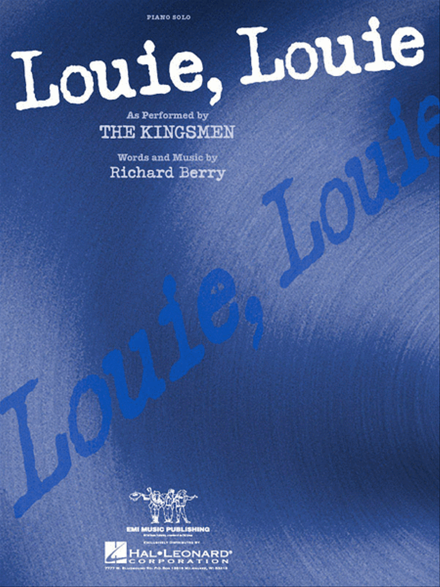 Louie, Louie Piano, Vocal, Guitar scores gallery preview page 1