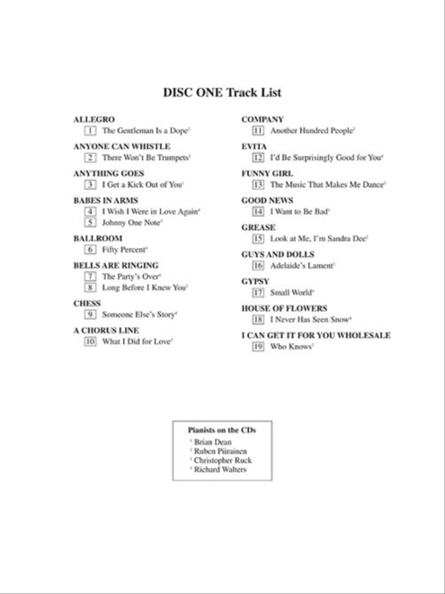 The Singer's Musical Theatre Anthology - Volume 2, Revised Mezzo-Soprano Voice scores gallery preview page 4