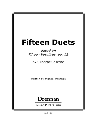 Fifteen Duets from Vocalise op. 12